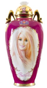 Untitled (Barbie vase)