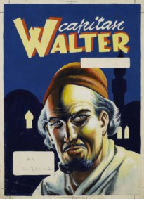 Capitan Walter<br>Original cover art n°20 Il covo dei negrieri