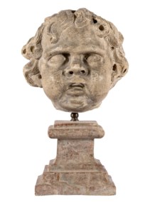 Sculptor of the XVII century - Cherub's head