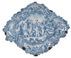 Manufacture of Albissola - Centrepiece plate