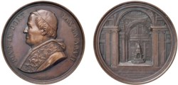 PIO IX (1846-1878) - Restauri alla Cappella Sistina, anno XXVII