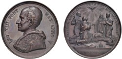 LEONE XIII (1878-1903) - Canonizzazione dei 4 santi, anno V