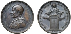 LEONE XIII (1878-1903) - Medaglia apertura porta santa, 1900