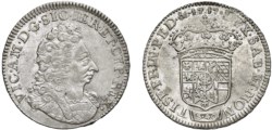 VITTORIO AMEDEO II (1680-1730) - 40 soldi o 2 lire 1717