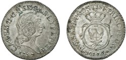 CARLO EMANUELE III (1730-1773) - 7,6 soldi 1757