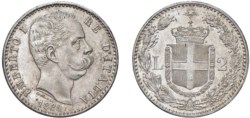 UMBERTO I (1878-1900) - 2 lire 1884