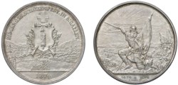 SVIZZERA - TIRI FEDERALI, SAN GALLO - 5 franchi 1874