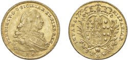 NAPOLI - FERDINANDO IV (1759-1816) - 6 ducati 1770