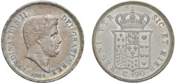 NAPOLI - FERDINANDO II (1830-1859) - 120 grana 1844