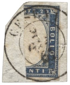 Antichi Stati Italiani - Sardegna - 20 cent (15Ca)