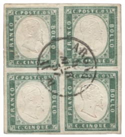 Antichi Stati Italiani - Sardegna - 5 cent (13D)