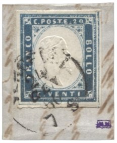 Antichi Stati Italiani - Sardegna - 20 cent (15d)