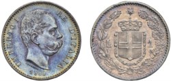 UMBERTO I (1878-1900) - 1 lira 1900