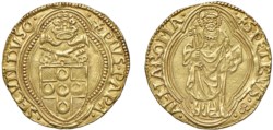 PAPALI - PIO II, Enea Silvio Piccolomini (1458-1464) - Ducato, Roma