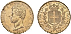 SAVOIA - CARLO ALBERTO (1831-1849) - 100 lire 1840, Torino