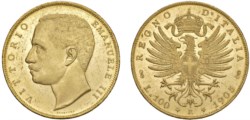 SAVOIA - VITTORIO EMANUELE III (1900-1943) - 100 lire 1905