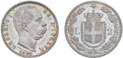 SAVOIA - UMBERTO I (1878-1900) - 2 lire 1899