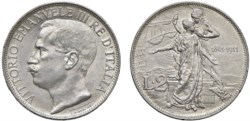 SAVOIA - VITTORIO EMANUELE III (1900-1943) - 2 lire 1911