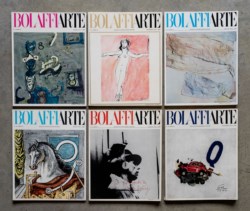 Lot of six magazines Bolaffi Arte