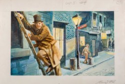 Sherlock Holmes - A study in scarlet<br>Chapter 5, original art n. 1
