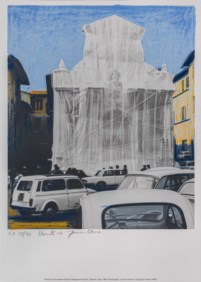Wrapped Fountain, Spoleto 1968