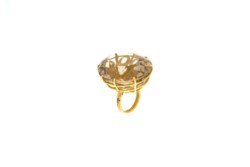 18kt yellow gold ring, 1990s