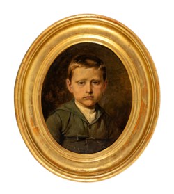 Scuola italiana del secolo XIX - Ritratto di bambino