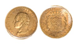 CARLO FELICE (1821-1831) - 80 lire 1826 Torino