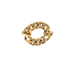 18kt two colour gold ring