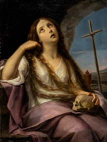Italian school of the XIX century - Mary Magdalene, from the work of Guido Reni