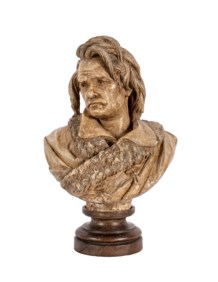 Albert-Ernest Carrier-Belleuse (1824 - 1887) - Beethoven bust