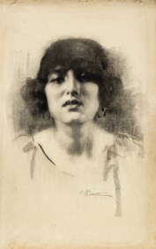 Giuseppe Palanti (1881 - 1946) - Female portrait