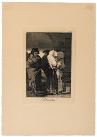 Francisco Goya (1746 - 1828) - Pobrecitas!, from the series I capricci