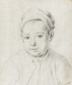 Venetian school of the XVIII century - Young boy head