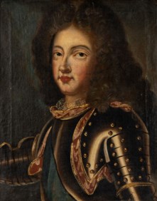 French school of the XVIII century - Portrait of Luigi of Bourbon, Duke of Burgundy