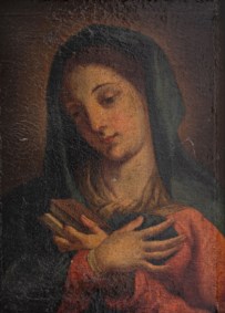 Italian school of the XVIII century - Virgin Mary in prayer