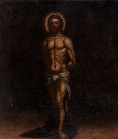 Scuola italiana del secolo XVIII - Cristo alla colonna