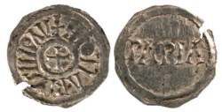 PAVIA - LOTARIO I (820-855)  -  Denaro
