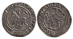 SENATO ROMANO, CARLO I D'ANGIO' (1274 ca) - Grosso rinforzato (stella)