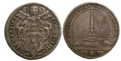 CLEMENTE XI (1700-1721) - Piastra, anno XIII