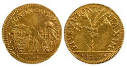 PIO VI (1775-1799) - Doppia 1787, Bologna