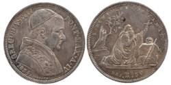 GREGORIO XVI (1831-1846) - 50 baiocchi 1834, Roma