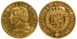 VITTORIO EMANUELE I (1802-1821) - 20 lire 1816