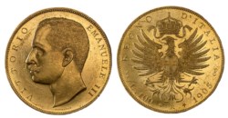 VITTORIO EMANUELE III (1900-1943) - 100 lire 1905