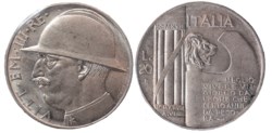 VITTORIO EMANUELE III (1900-1943) - 20 lire 1928