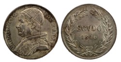 ROMA - GREGORIO XVI (1830-1846) - Scudo 1846