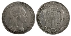 NAPOLI - FERDINANDO IV (1759-1816) - Piastra da 120 grana 1795