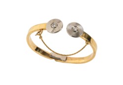 18kt two-tone gold bracelet