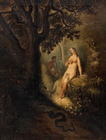 French school of the XIX century - Adam and Eve