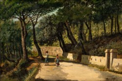 Angelo Ardinghi (Forte dei Marmi, 1850 - Lucca, 1897) - The walk